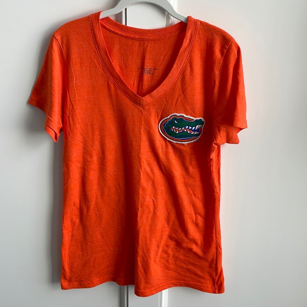 Florida Gator Embroidered Patch T-shirt